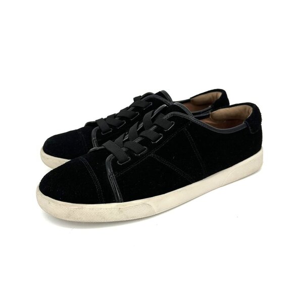 Vionic Jean Suede Orthotic Sneakers Black Suede Size 8.5 - Picture 8 of 8